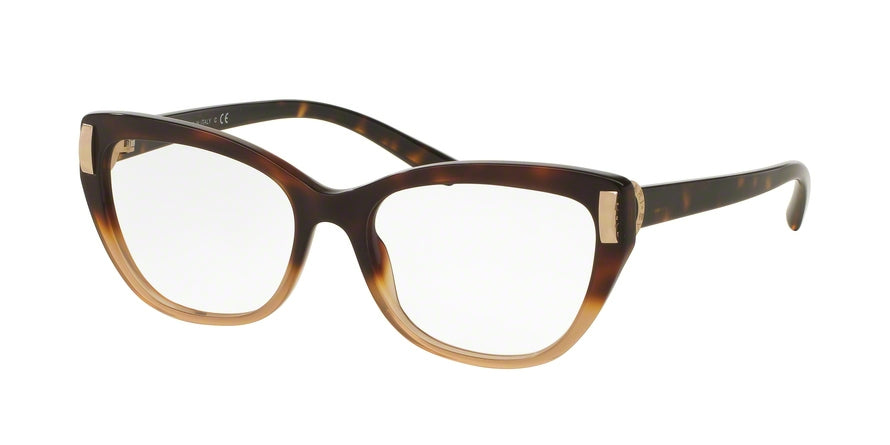 Bvlgari BV4122 Cat Eye Eyeglasses  5362-HAVANA GRADIENT BROWN 54-17-140 - Color Map havana