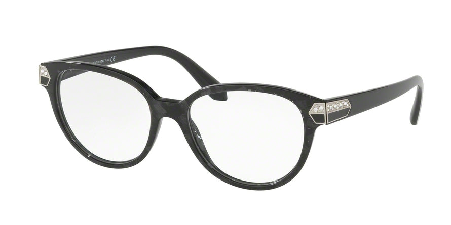 Bvlgari BV4136BF Phantos Eyeglasses  5412-BVLGARI BLACK (MAMBA) 54-17-145 - Color Map black