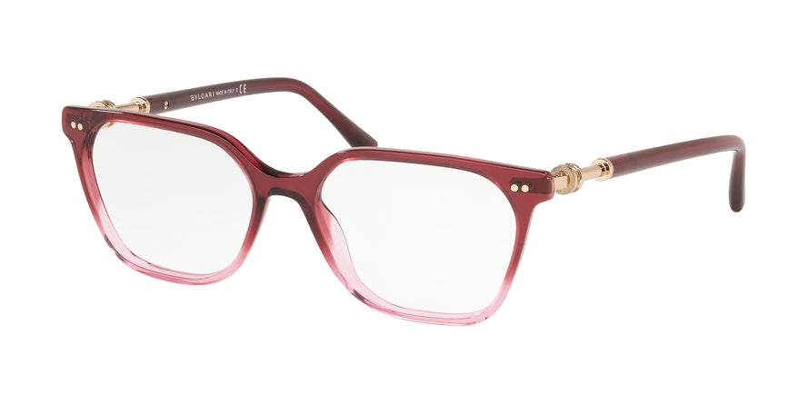 Bvlgari BV4178F Rectangle Eyeglasses  5477-VIOLET GRADIENT PINK 53-16-140 - Color Map purple/reddish