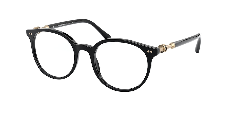 Bvlgari BV4183 Phantos Eyeglasses  501-BLACK 50-19-140 - Color Map black