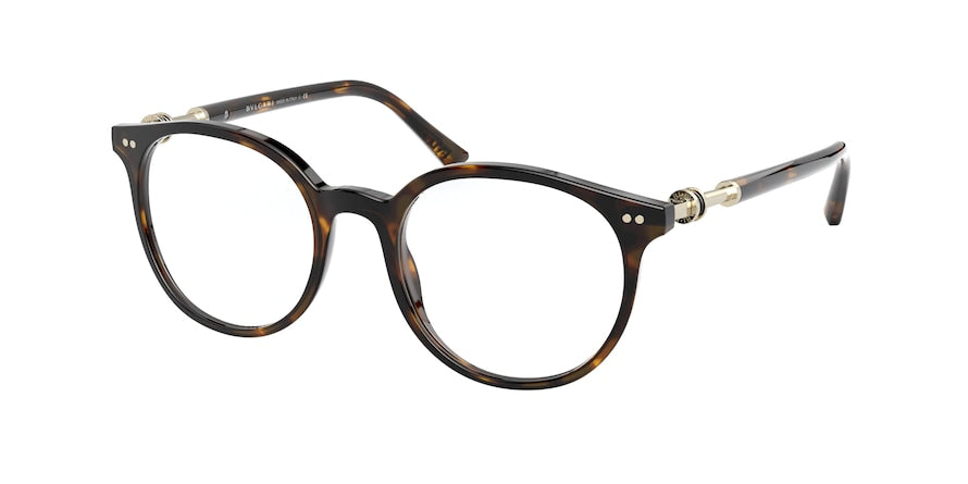 Bvlgari BV4183 Phantos Eyeglasses  504-DARK HAVANA 50-19-140 - Color Map havana