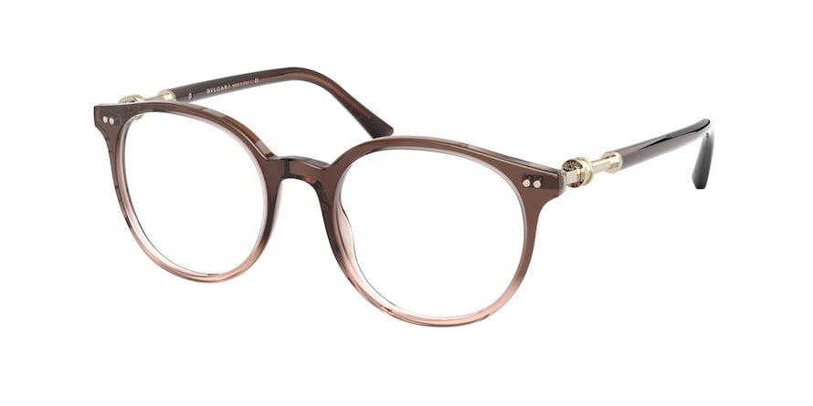 Bvlgari BV4183 Phantos Eyeglasses  5476-BROWN GRADIENT BEIGE 50-19-140 - Color Map brown