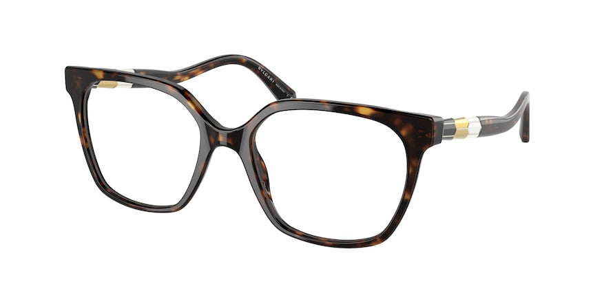 Bvlgari BV4205F Pillow Eyeglasses  504-HAVANA 54-18-145 - Color Map havana