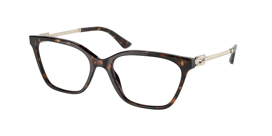 Bvlgari BV4207F Pillow Eyeglasses  504-HAVANA 53-17-145 - Color Map havana