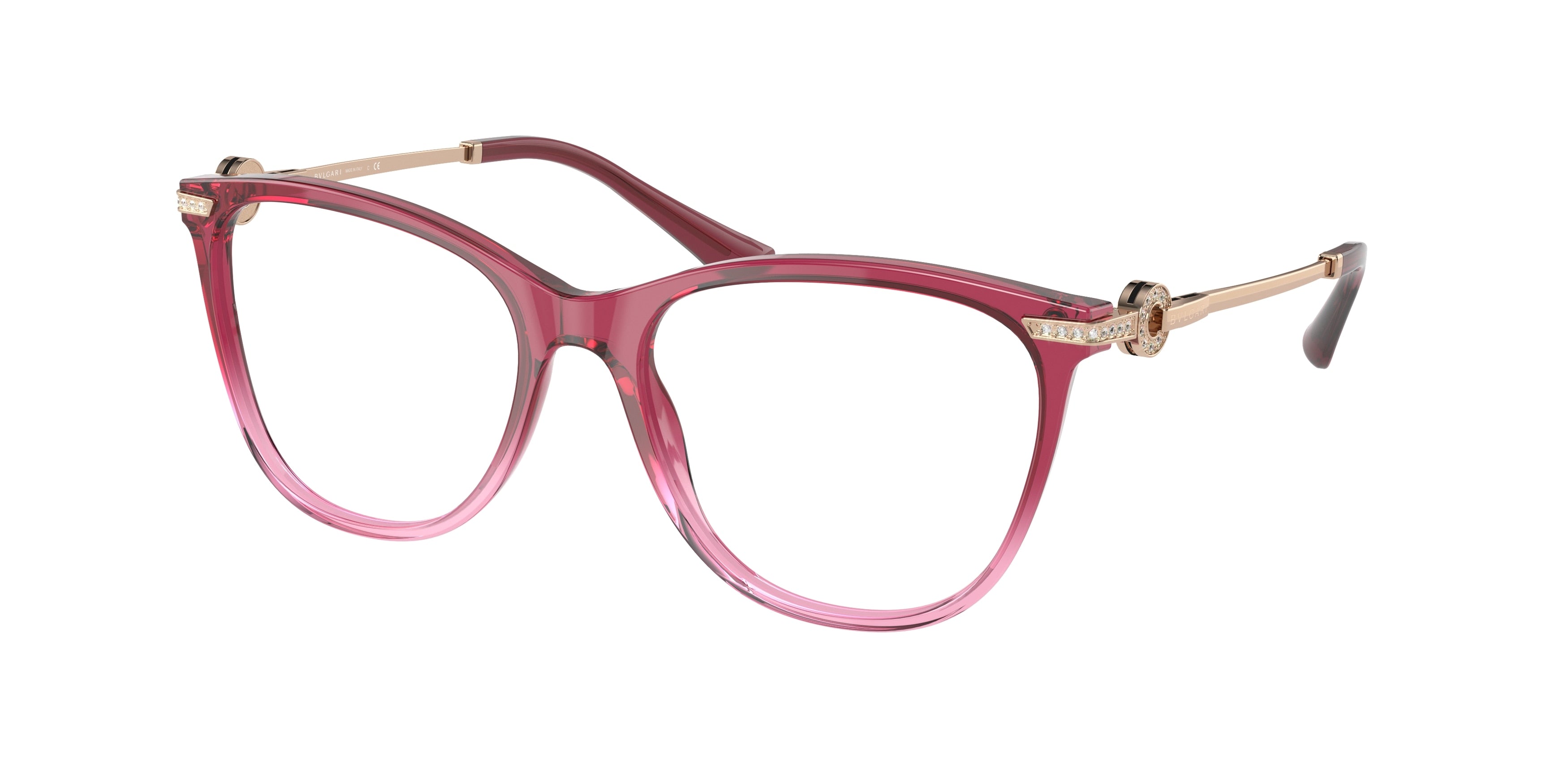 Bvlgari BV4209BF Phantos Eyeglasses  5477-Violet Gradient Pink 54-140-17 - Color Map Violet