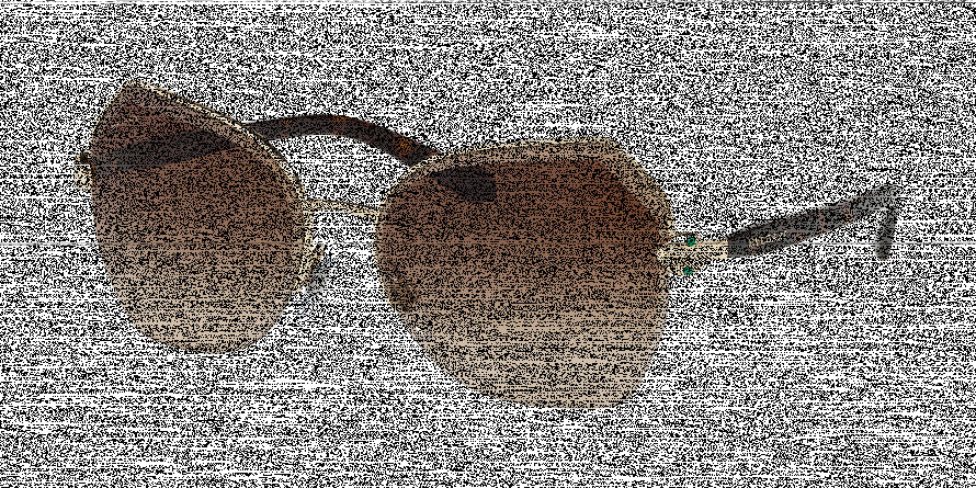 Bvlgari BV6102B Irregular Sunglasses  278/13-PALE GOLD 59-17-140 - Color Map gold