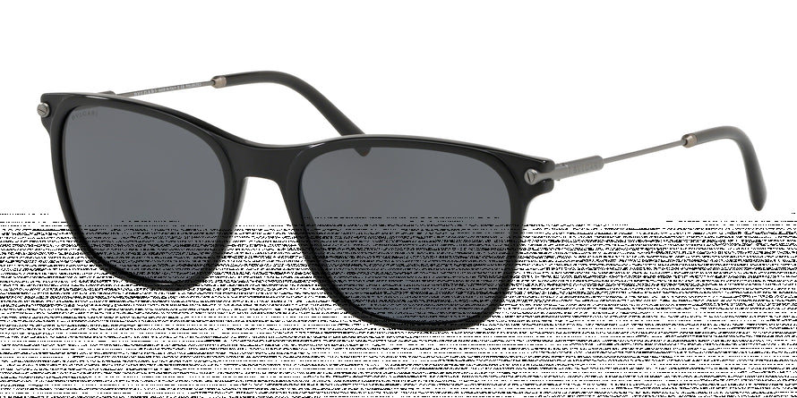 Bvlgari BV7032 Rectangle Sunglasses  544881-BLACK/MATTE BLACK 55-19-145 - Color Map black