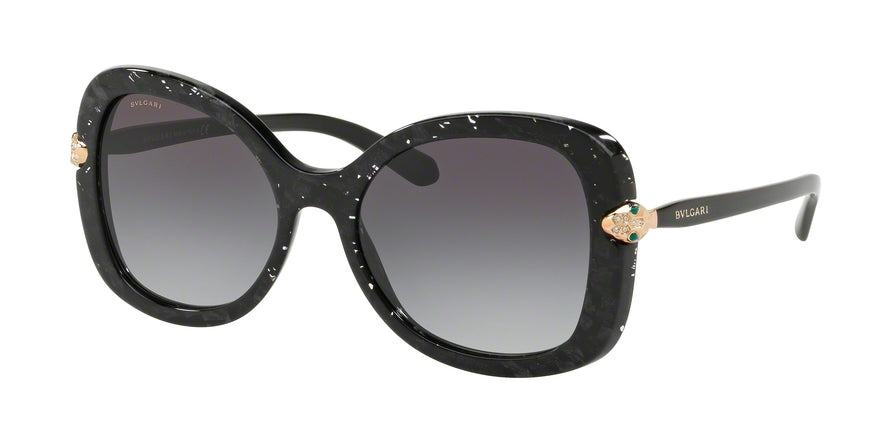 Bvlgari BV8202B Butterfly Sunglasses  54128G-BVLGARI BLACK MAMBA 54-18-145 - Color Map black