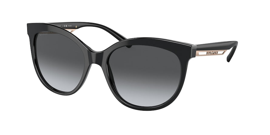 Bvlgari BV8249 Butterfly Sunglasses  501/T3-BLACK 56-18-145 - Color Map black