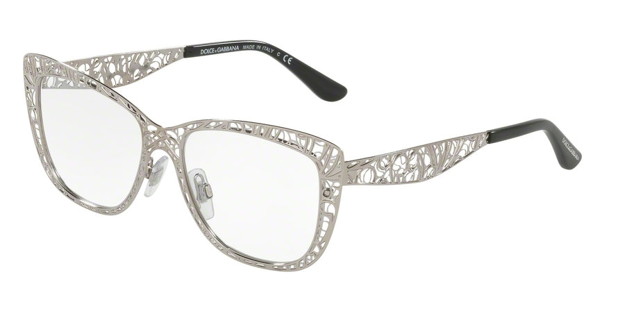 DOLCE & GABBANA DG1287 Butterfly Eyeglasses  04-GUNMETAL 52-16-140 - Color Map gunmetal