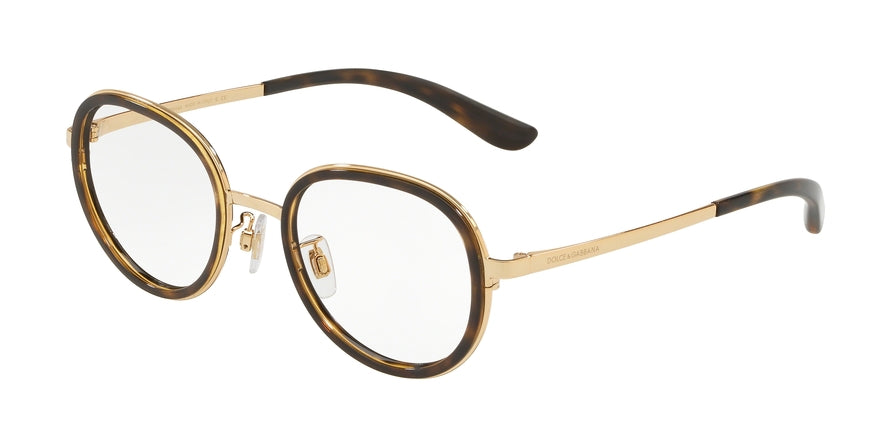 DOLCE & GABBANA DG1307 Phantos Eyeglasses  502-HAVANA 49-20-140 - Color Map havana