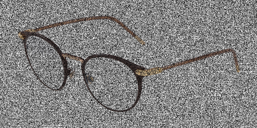 DOLCE & GABBANA DG1318 Phantos Eyeglasses  1315-MATTE BROWN/GOLD 50-21-145 - Color Map brown