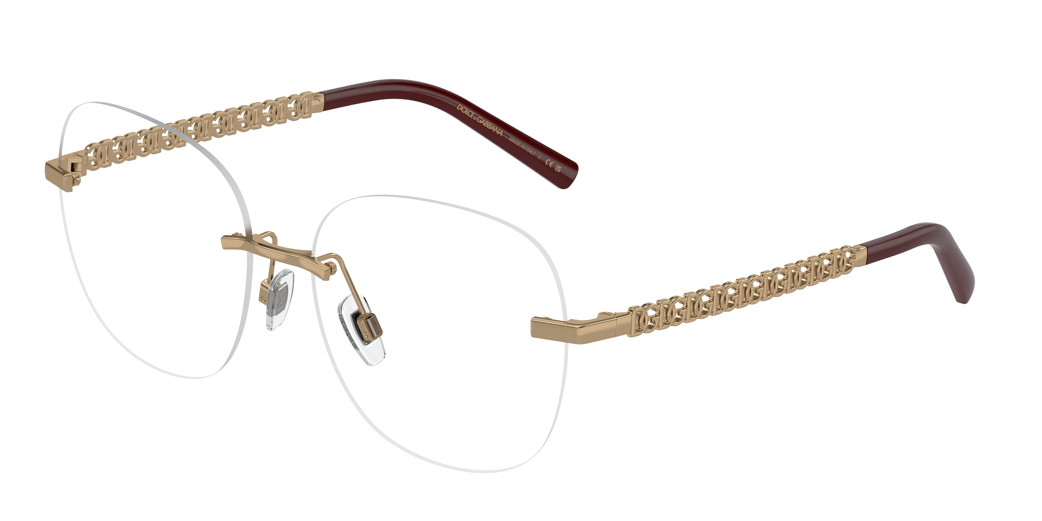 DOLCE & GABBANA DG1352 Phantos Eyeglasses  1363-Copper 56-140-16 - Color Map Copper