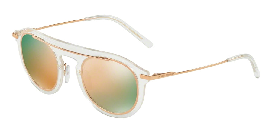 DOLCE & GABBANA DG2169 Phantos Sunglasses  12984Z-CLEAR 48-26-145 - Color Map clear
