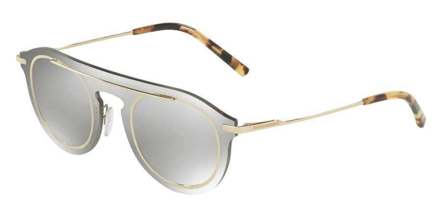 DOLCE & GABBANA DG2169 Phantos Sunglasses  488/6G-LIGHT GREY MIRROR SILVER 48-26-145 - Color Map silver