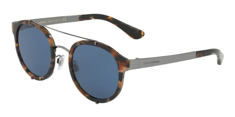 DOLCE & GABBANA DG2184 Phantos Sunglasses  314580-BLUE HAVANA 50-23-145 - Color Map blue