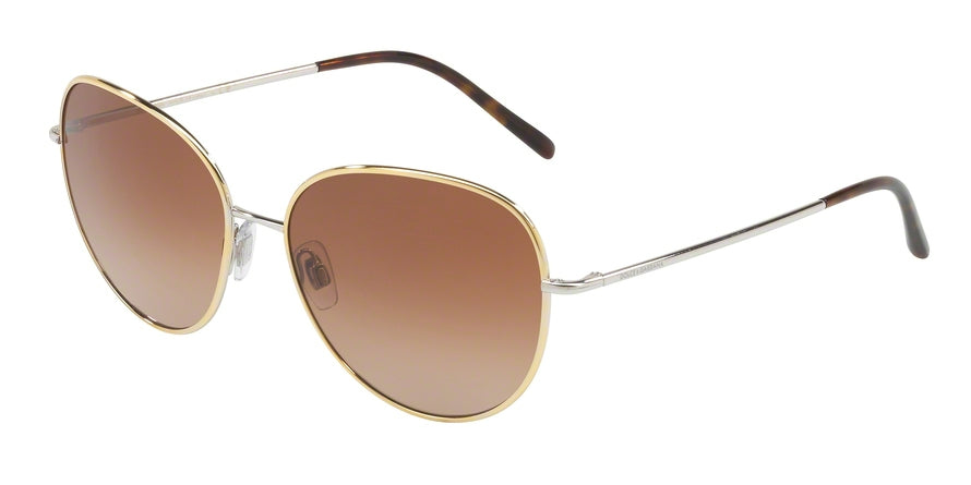 DOLCE & GABBANA DG2194 Phantos Sunglasses  129713-GOLD/SILVER 58-16-140 - Color Map gold