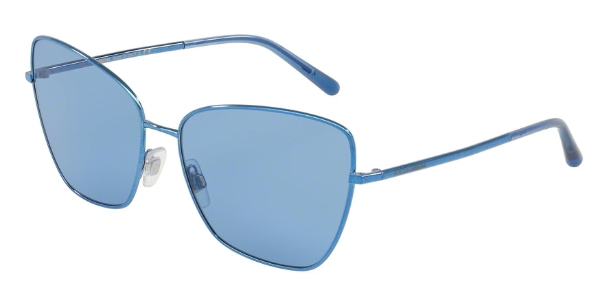 DOLCE & GABBANA DG2208 Cat Eye Sunglasses  132480-BLUE 62-16-140 - Color Map blue