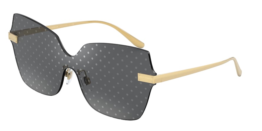 DOLCE & GABBANA DG2260 Square Sunglasses  02/L-BLACK 46-146-140 - Color Map black