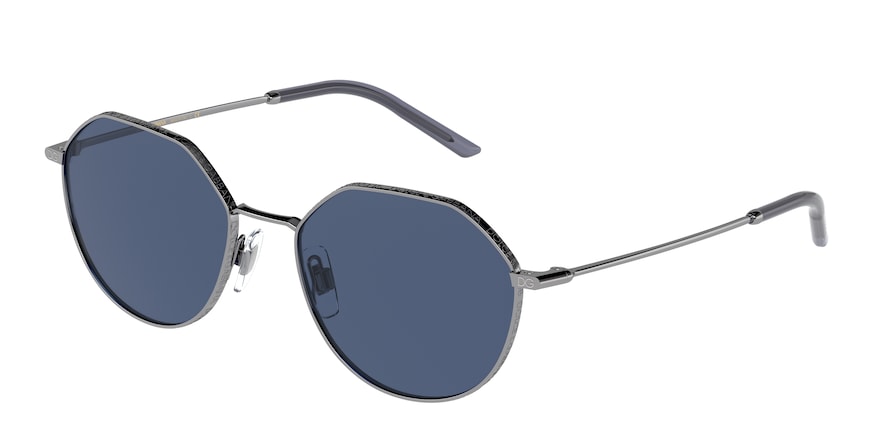 DOLCE & GABBANA DG2271 Phantos Sunglasses  04/80-GUNMETAL 54-18-145 - Color Map gunmetal