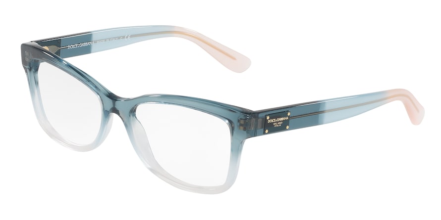 DOLCE & GABBANA DG3254 Butterfly Eyeglasses  3059-BLUE GRADIENT/AZURE/POWDER 54-16-140 - Color Map multi