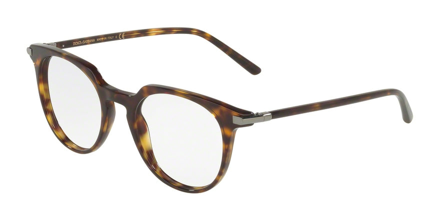 DOLCE & GABBANA DG3288F Phantos Eyeglasses  502-HAVANA 50-19-145 - Color Map havana