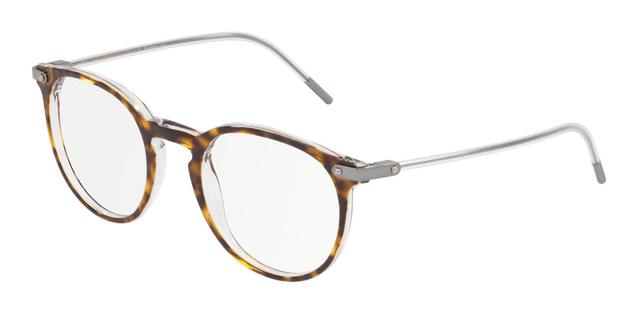 DOLCE & GABBANA DG3303 Phantos Eyeglasses  757-TOP HAVANA ON CRYSTAL 52-22-145 - Color Map havana
