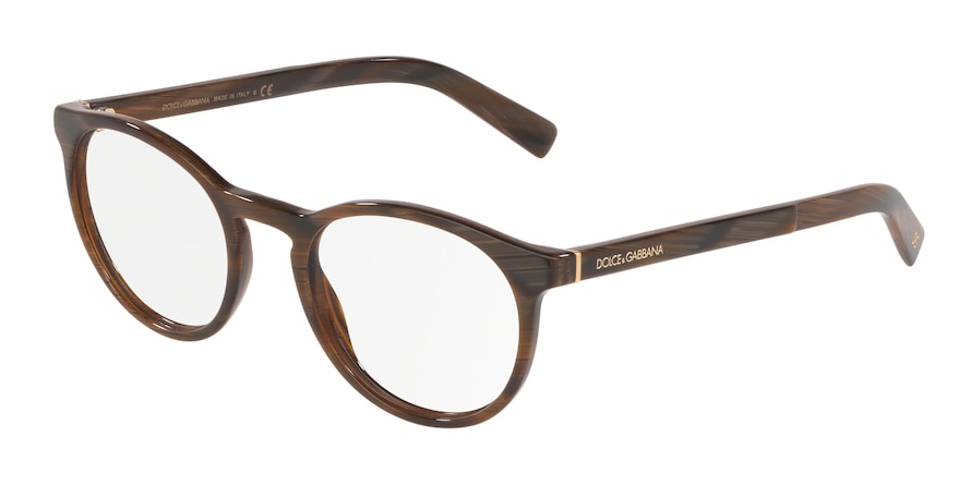 DOLCE & GABBANA DG3309 Phantos Eyeglasses  3118-BROWN HORN 50-21-145 - Color Map brown