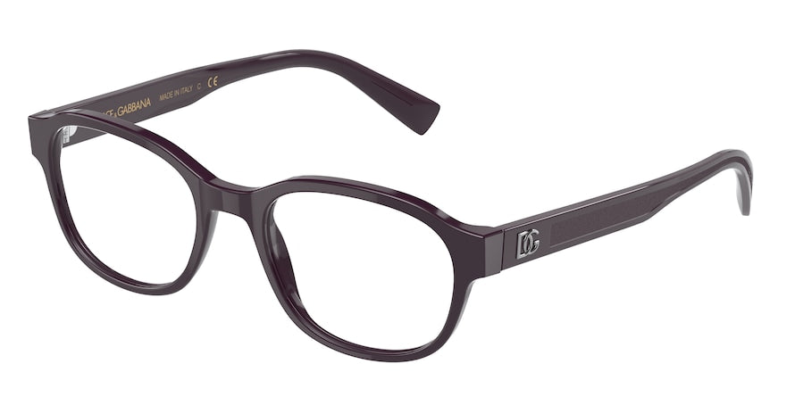 DOLCE & GABBANA DG3339F Phantos Eyeglasses  3332-BORDEAUX 53-20-150 - Color Map bordeaux