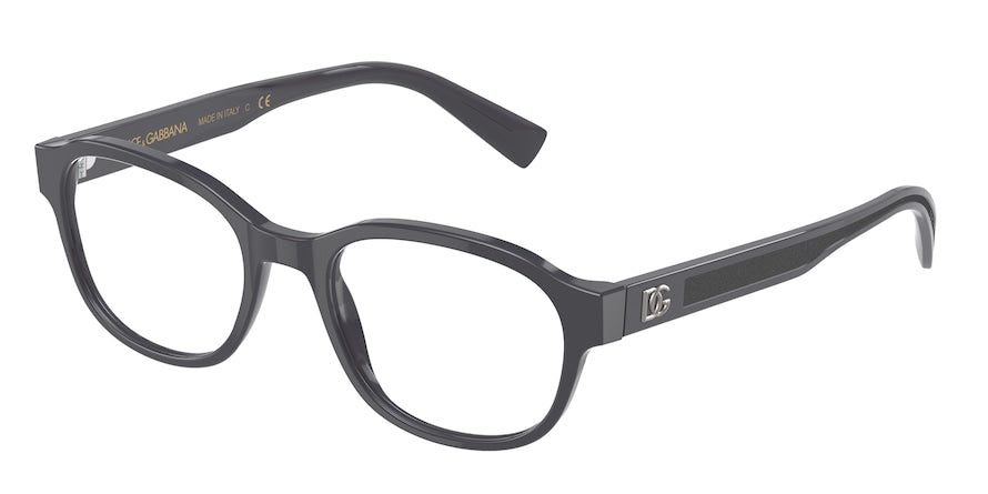 DOLCE & GABBANA DG3339 Phantos Eyeglasses  3090-GREY 53-20-150 - Color Map grey