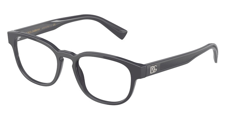 DOLCE & GABBANA DG3340 Square Eyeglasses  3090-GREY 53-19-150 - Color Map grey