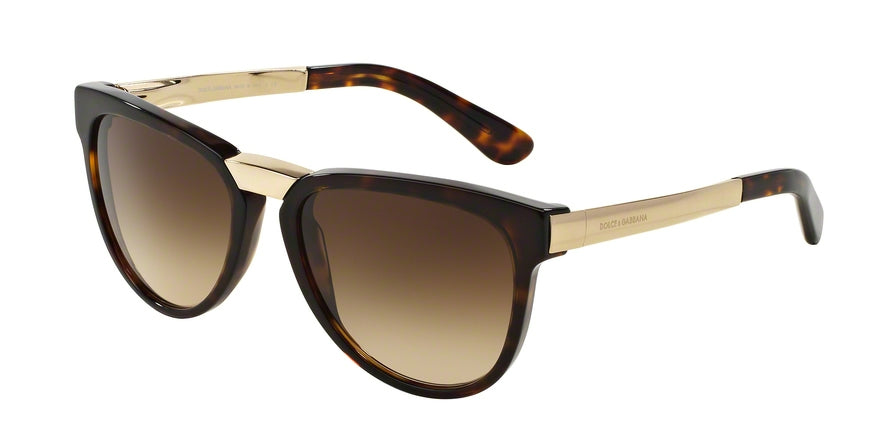DOLCE & GABBANA DG4257 Square Sunglasses  502/13-DARK HAVANA 54-18-140 - Color Map havana
