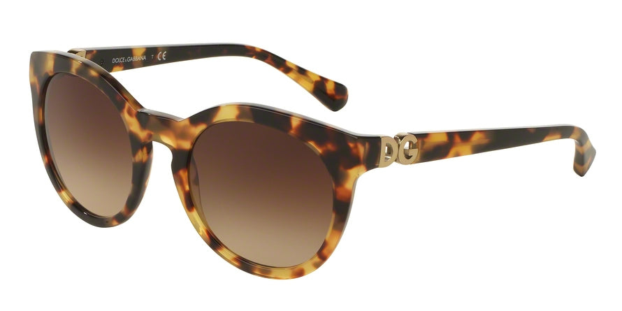 DOLCE & GABBANA DG4279 Phantos Sunglasses  512/13-CUBE HAVANA 52-21-140 - Color Map havana