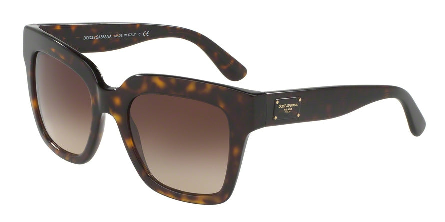 DOLCE & GABBANA DG4286 Square Sunglasses  502/13-HAVANA 51-20-140 - Color Map havana