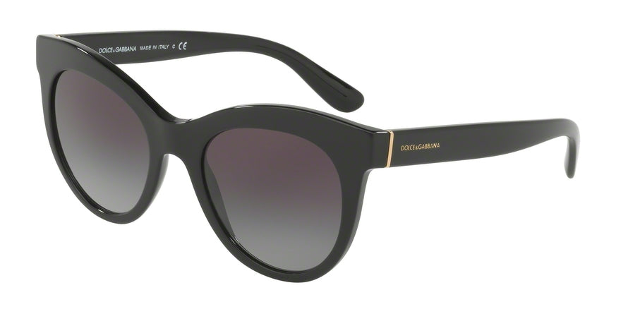 DOLCE & GABBANA DG4311 Phantos Sunglasses  501/8G-BLACK 51-20-140 - Color Map black