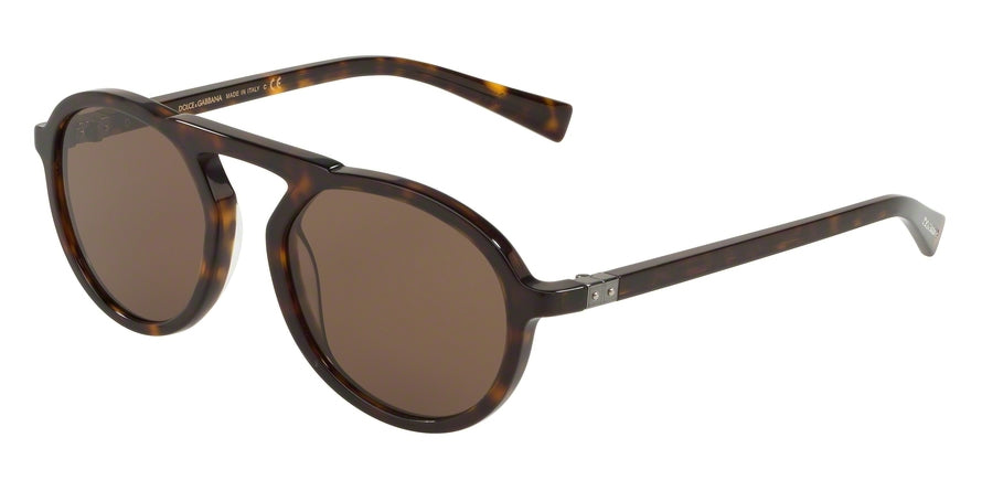 DOLCE & GABBANA DG4351 Phantos Sunglasses  502/73-HAVANA 54-20-140 - Color Map havana
