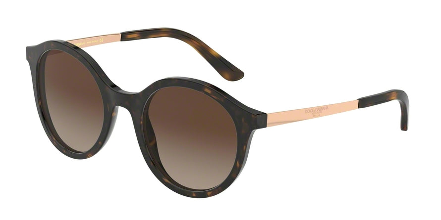 DOLCE & GABBANA DG4358 Phantos Sunglasses  502/13-HAVANA 50-21-140 - Color Map havana