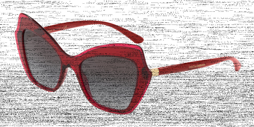 DOLCE & GABBANA DG4361 Cat Eye Sunglasses  32118G-TRANSPARENT BORDEAUX 52-18-140 - Color Map bordeaux