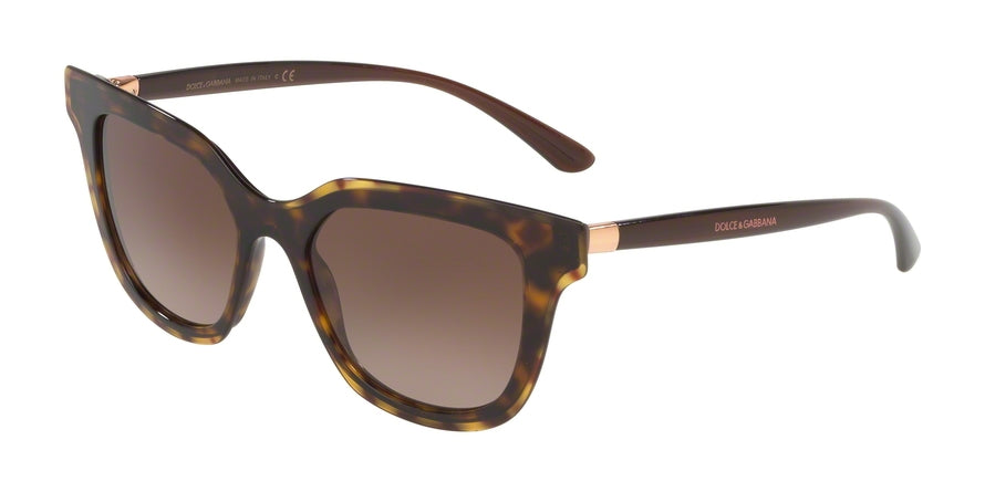 DOLCE & GABBANA DG4362F Phantos Sunglasses  502/13-HAVANA 51-18-140 - Color Map havana