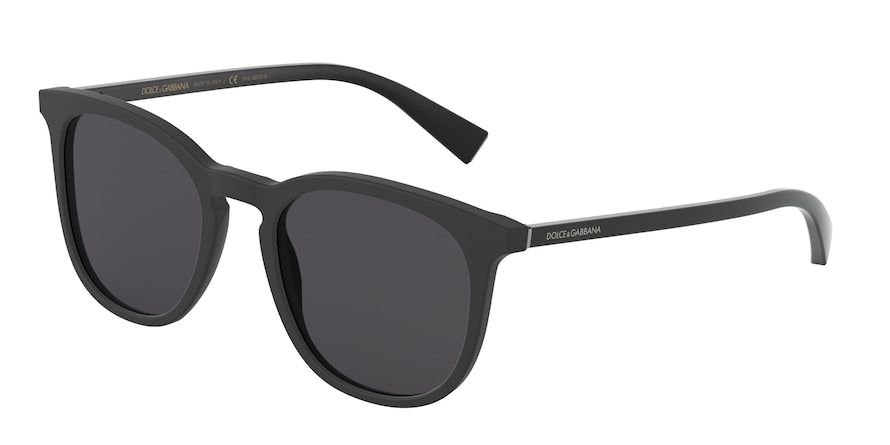 DOLCE & GABBANA DG4372 Phantos Sunglasses  193481-MATTE BLACK 51-20-140 - Color Map black