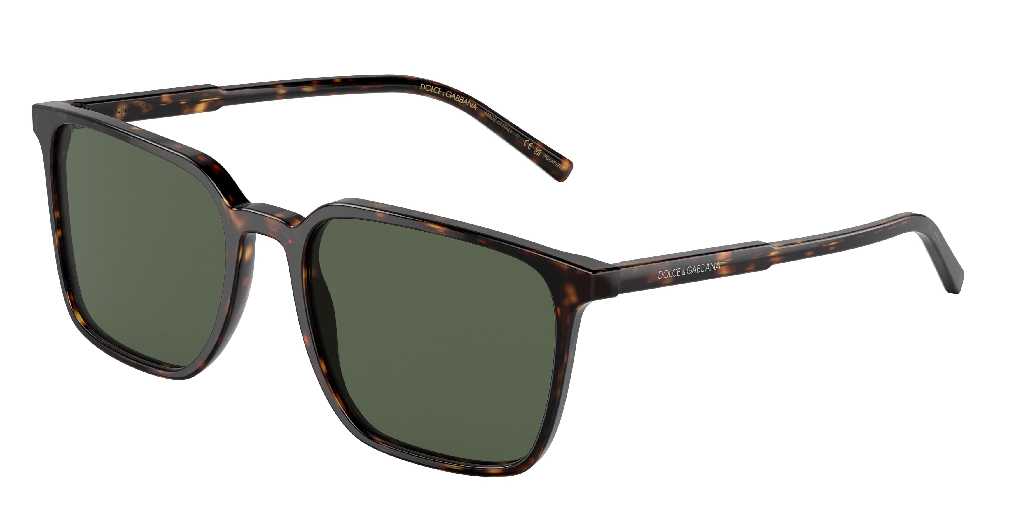 DOLCE & GABBANA DG4424F Square Sunglasses  502/9A-Havana 56-145-19 - Color Map Tortoise