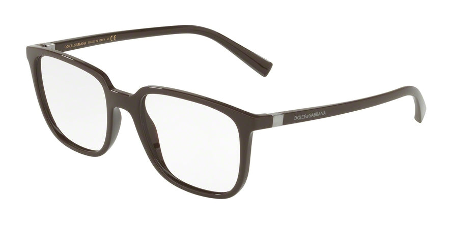 DOLCE & GABBANA DG5029 Square Eyeglasses  3159-BROWN 54-18-140 - Color Map brown