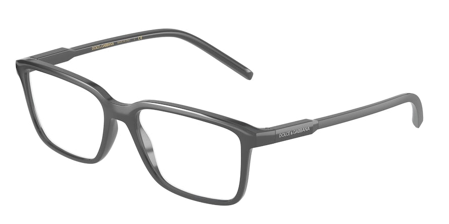 DOLCE & GABBANA DG5061 Rectangle Eyeglasses  3293-GREY 55-17-145 - Color Map grey