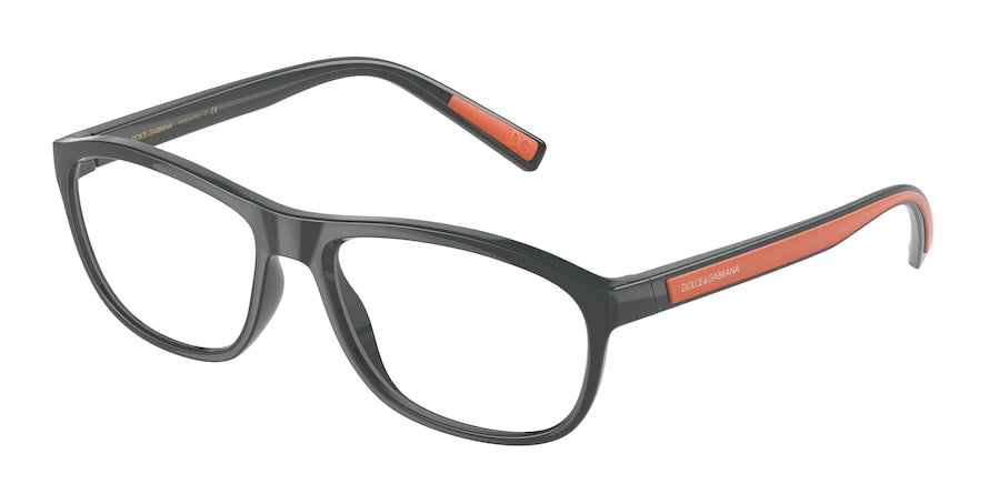 DOLCE & GABBANA DG5073 Rectangle Eyeglasses  3329-GREEN 56-18-150 - Color Map green