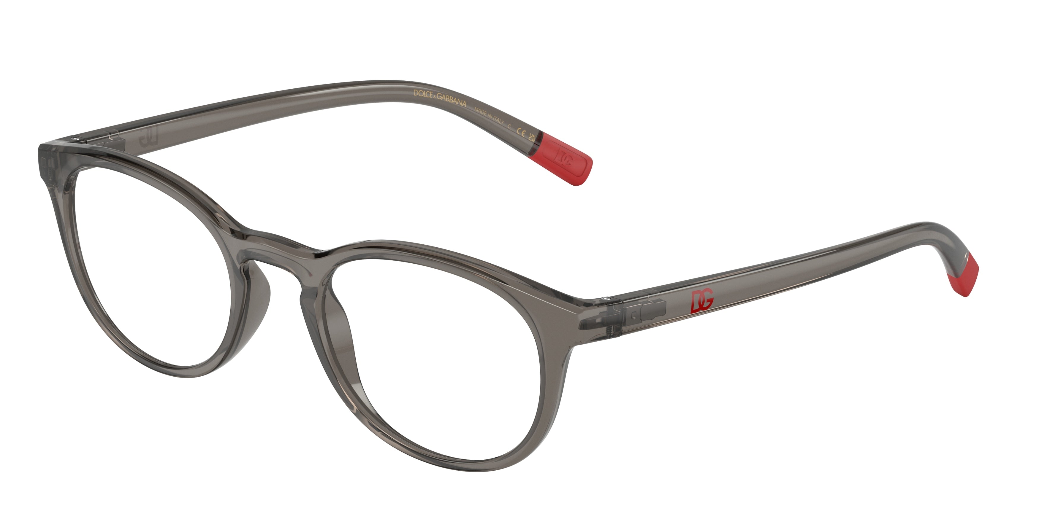 DOLCE & GABBANA DG5090 Phantos Eyeglasses  3160-Opal Grey 50-145-21 - Color Map Grey