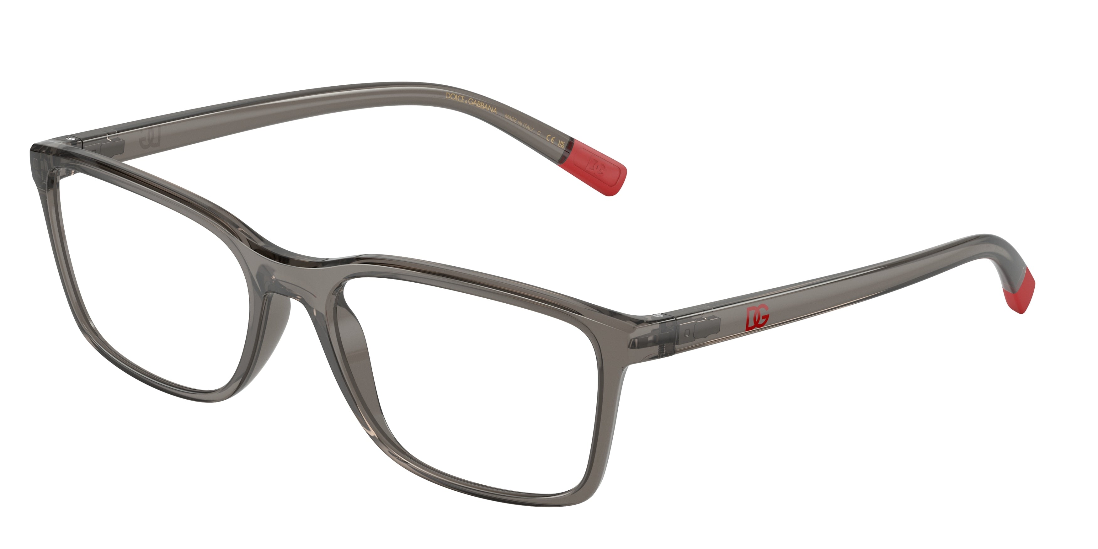 DOLCE & GABBANA DG5091 Rectangle Eyeglasses  3160-Opal Grey 57-145-18 - Color Map Grey