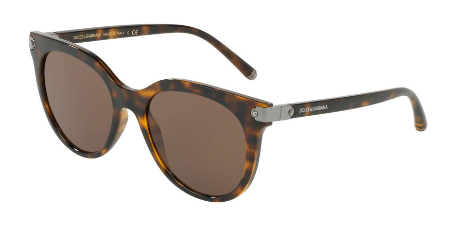 DOLCE & GABBANA DG6117 Phantos Sunglasses  502/73-HAVANA 52-18-140 - Color Map havana