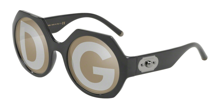 DOLCE & GABBANA DG6120 Irregular Sunglasses  309004-GREY 54-21-140 - Color Map grey