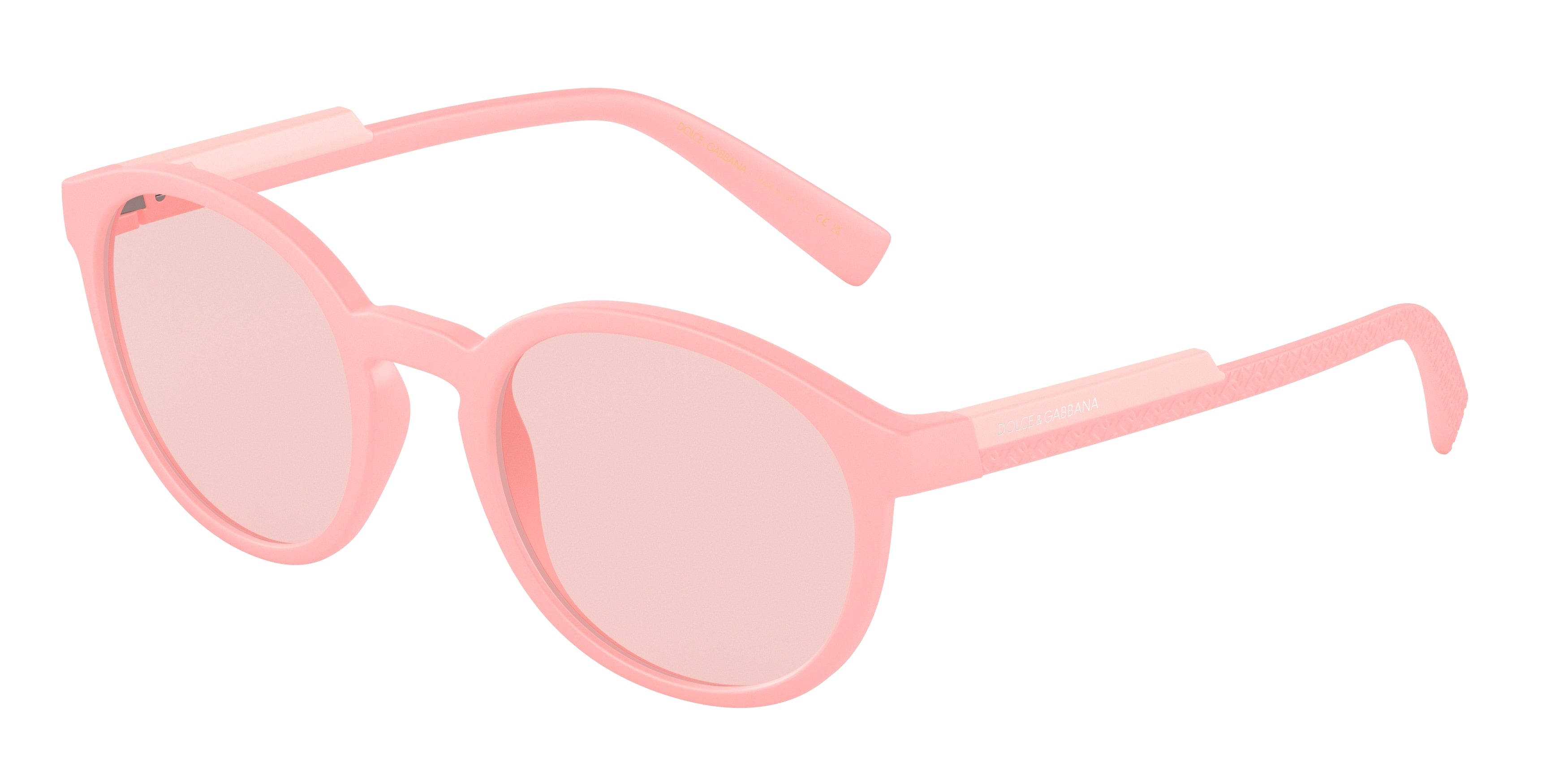 DOLCE & GABBANA DG6180 Phantos Sunglasses  3396P5-Matte Pink 53-145-22 - Color Map Pink