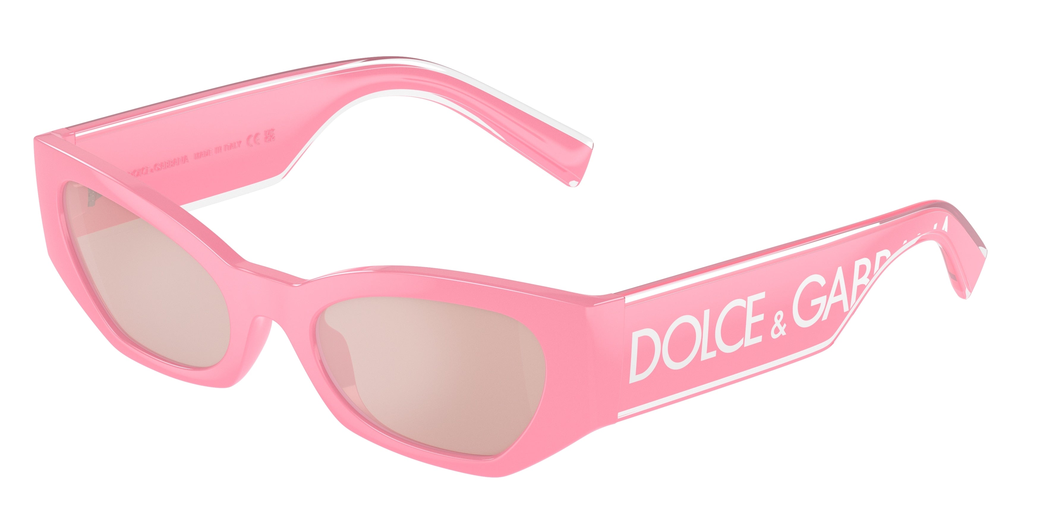 DOLCE & GABBANA DG6186 Cat Eye Sunglasses  3262/5-Pink 52-145-20 - Color Map Pink